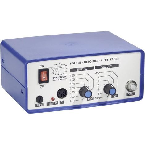 Star Tec ST 804 estación de soldadura negra 80 W