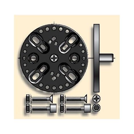 Support LT50/LT60 CSI - avec pion 12 somfy (1/2)