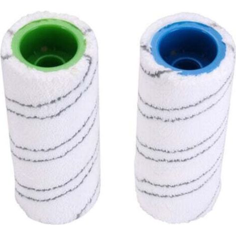 spazzole a rullo in microfibra per la pulizia di pavimenti asciutti e bagnati, ricambi per FC3 FC3D FC5 FC7 (grigio)