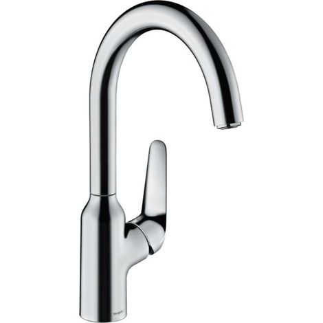 Hansgrohe Focus M42 - Grifo de fregadero M421-H220, cromo 71802000 (1/4)
