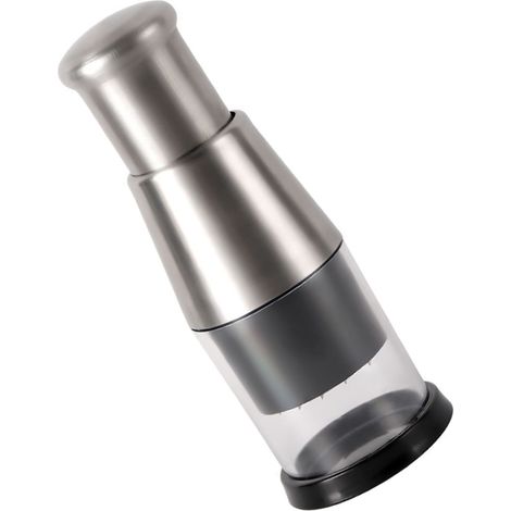 Spremiaglio multifunzionale in acciaio inox 304, tritatutto manuale per la cucina (1/5)