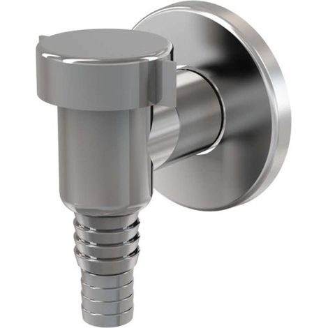 Sifone per lavatrice APS1 - cromato DN32 - Design angolare - Sifone antiodore - Pulizia semplice (1/2)