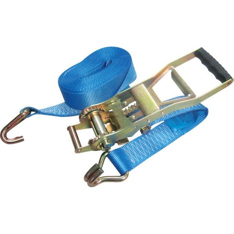 Sangle Arrimage 9m 2/4t Cliquet Inverseur, 2 Pièces, 2t/4t - Industrias Murtra