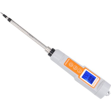 Bodenleitfähigkeitsmessgerät (EC-Meter) mit TDS-Sensor und LED-Anzeige, Thermometer für Gartenbau und Pflanzenpflege (1/5)