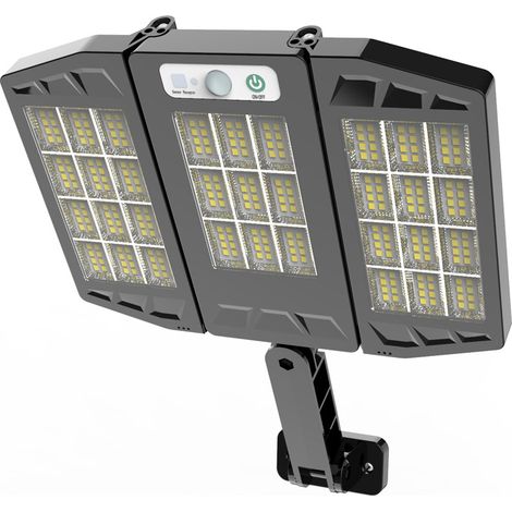 Solaire Induction Réverbère Extérieur Pliant Mural Éclairage Contrôle De La Lumière Réglable LED Télécommande Jardin Lumière