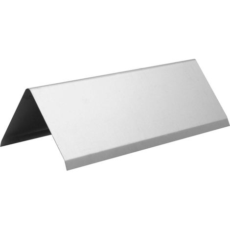 Firstblech, 80° Winkel 200cm, 1 Stück Silber Alublechf für First an Dach, Dachrinnen Zubehör, Made in Germany (1/5)