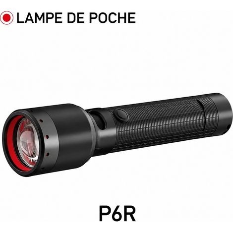 Lampe torche LED P6R rechargeable ultra puissante longue portée pour extérieur maison et secours 250 g – Livraison gratuite (1/5)