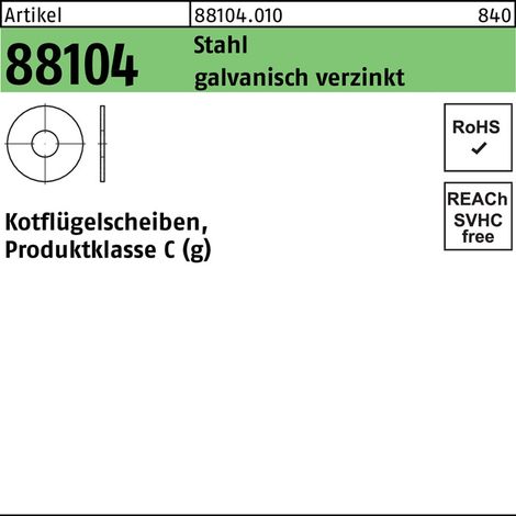 Rondelle ronde élargie 8,4 x 30 mm galvanisée DIN 9021 ISO 7093 PN 82030