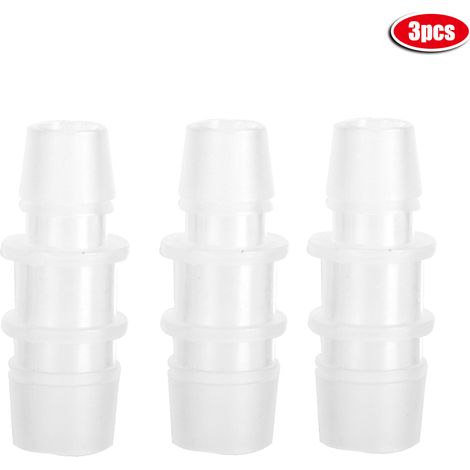 Connecteur adaptateur de diamètre Variable pour Aquarium en plastique, accessoires de tuyau de pompe à Air droit, 3 pièces 12mm/16mm (1/5)