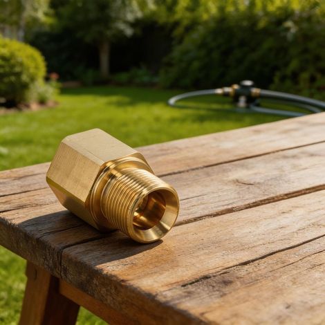 Adaptateur M22 à connexion rapide pour nettoyeur haute pression Karcher – pour connecteur de tuyau en cuivre de qualité supérieure à libération rapide pour une utilisation domestique et jardin (B) (1/5)