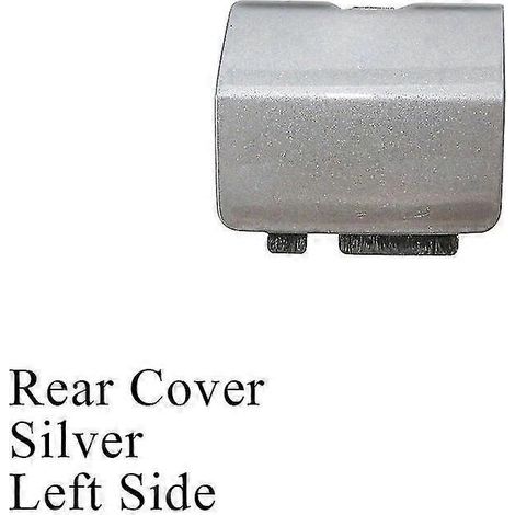 Abdeckung für Abschlepphaken vorne und hinten für Mazda 6 Atenza 2013–2015 (M6) – Lackierung in Rot, Silber, Blau, Weiß – Silber, hinten links (1/5)