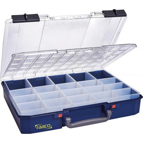 Raaco CarryLite 80 maletín de almacenamiento azul resistente