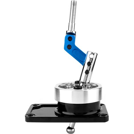 Levier de vitesses à course courte en aluminium usiné CNC (bleu) pour Ford Mustang T5 (1/5)