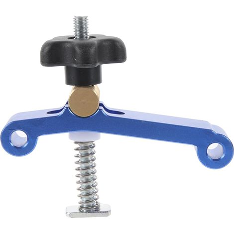 Serre-joint Hemobllo pour rail en T, alliage d'aluminium, réglage