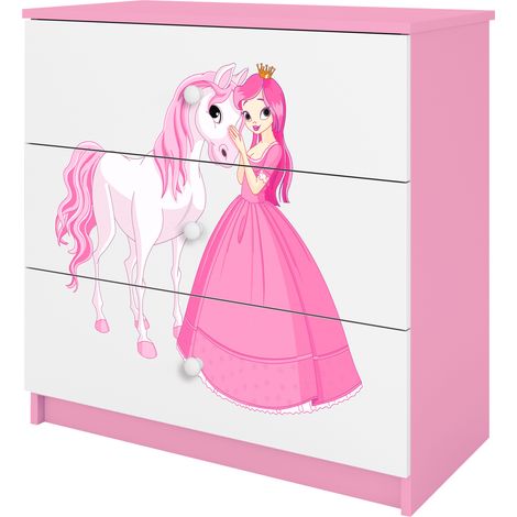 Kinderkommode Babydreams Rosa (1/5)