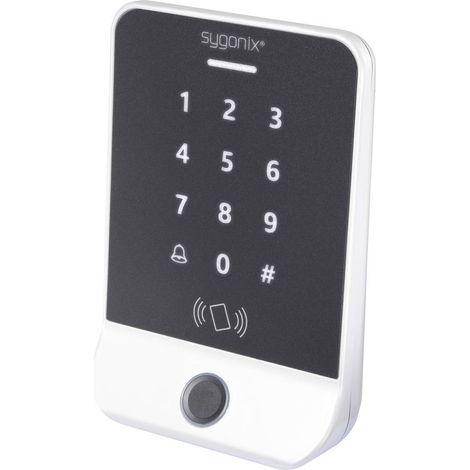 Sygonix SY-6888062 Sistema d'accesso RFID, impronte digitali Da parete 12 V/DC con tastiera illuminata (1/5)