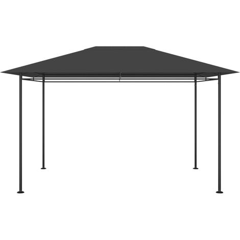 Tonnelle de jardin 384x281x270 cm Anthracite 180 g/m² CFW585043 (1/5)