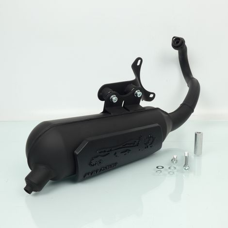 auspuff malossi wild lion für roller aprilia 50 scarabeo street