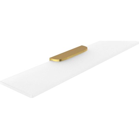 Nimco Nikau - Balda, longitud 50 cm, vidrio/oro cepillado NKZ 30091B-50-Z (1/2)