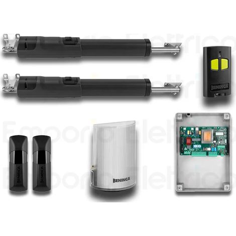 beninca kit d'automatisation pour portails battants 230vac ktom30m 959003363