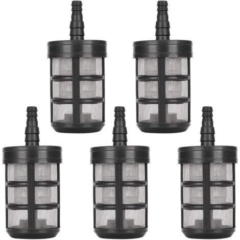 5 PCS Filtre Tuyau Acier Inoxydable Double Couche Pour Pompe Pulvérisateur Nettoyage (1/5)