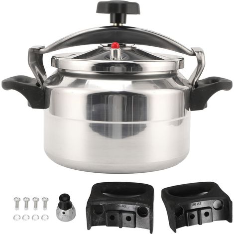 Autocuiseur 3L en alliage d'aluminium antidéflagrant, marmite haute pour cuisinière à gaz, cuisine domestique, ragoût (1/5)