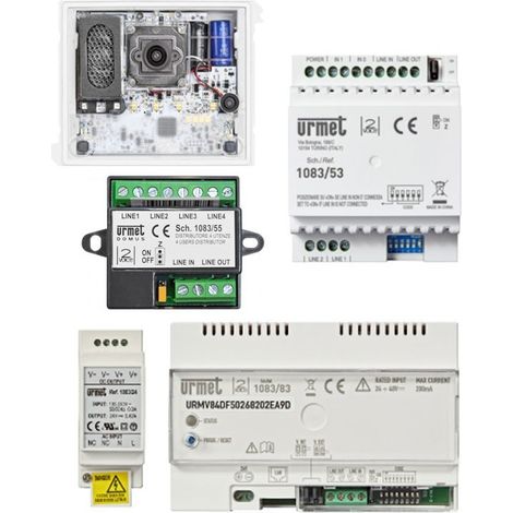 Kit Colonna Secondaria Video Alpha Con Callme ( URMET cod. 1783/858 )
