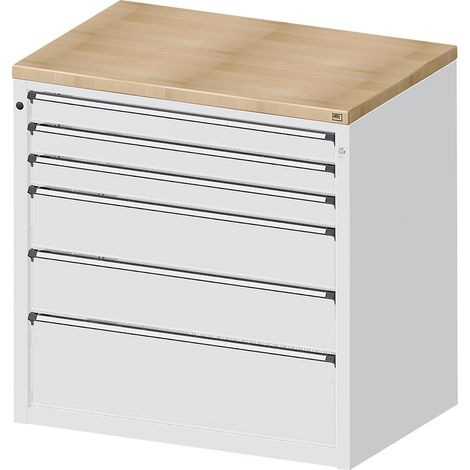 ANKE, Armoire pour comptoir de distribution, 3 tiroirs 90 mm,