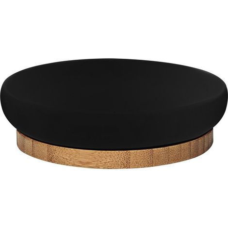 Porte-savon FANCY, noir (1/2)