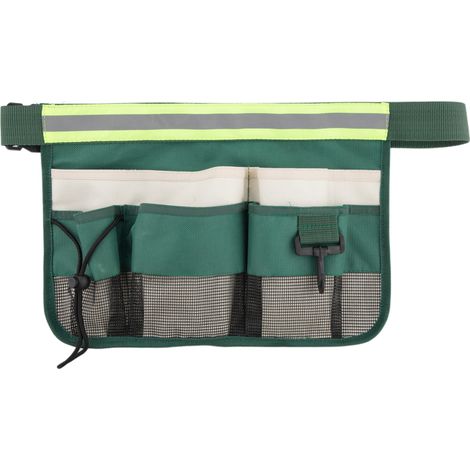 Sacoche de ceinture pour outils de jardin, tablier à outils avec poches, tissu Oxford 600D (1/5)