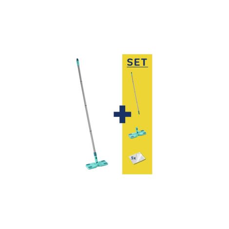 Leifheit 56666 Set Clean e Away Lavapavimenti Turchese (1/5)