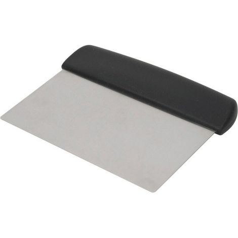 SPATOLA TAGLIAPASTA RASCHIETTO RETTANGOLARE RIGIDO ACCIAIO 7.5X15 ILSA