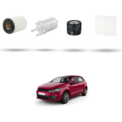 Kit tagliando 4 filtri compatibile con Vw POLO V (6R,6C) 1.4 Blue GT 103kw Dal 2012 (1/5)