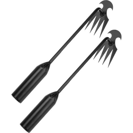 Houe à main, 30 cm, double fonction, poignée confortable, pour le désherbage, la culture, la plantation et la préparation du sol.-AquaForge (1/5)