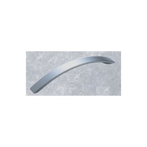 ORECA - 1 MANIGLIA PIATTA AD ARCO IN ZAMA SATINATA 153X128mm