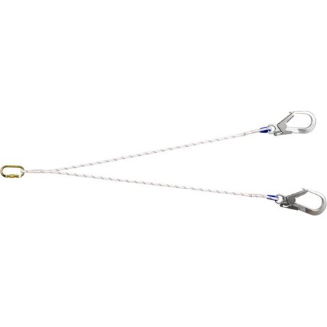 Longe antichute Y (double) LDF 11 - 1,5 m - M10-M51-M51 - TRACTEL