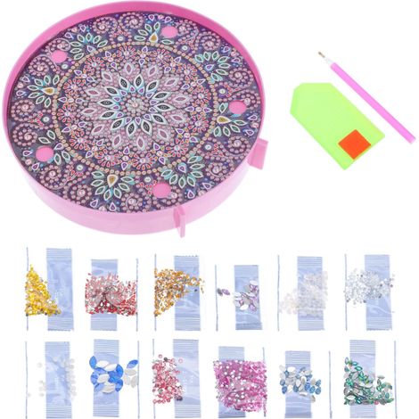 Veilleuse Décorative et Décoration Lumineuse en Plastique LED Forme Diamant 1set pour Ambiance Chaleureuse Lampe de Chevet Délicate Fête (1/5)