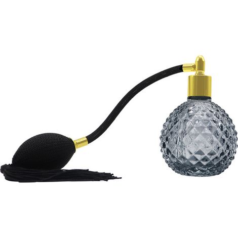 Flacon pulvérisateur rechargeable de 100 ml avec coussin d'air en verre pour poudre capillaire, flacon pulvérisateur de parfum