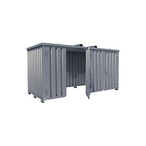 kaiserkraft  Container per bombole di gas  senza pavimento 