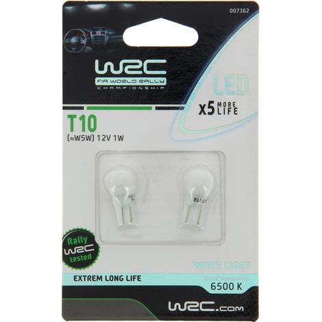 WRC 2 ampoules LED T10 -W5W- (1/5)
