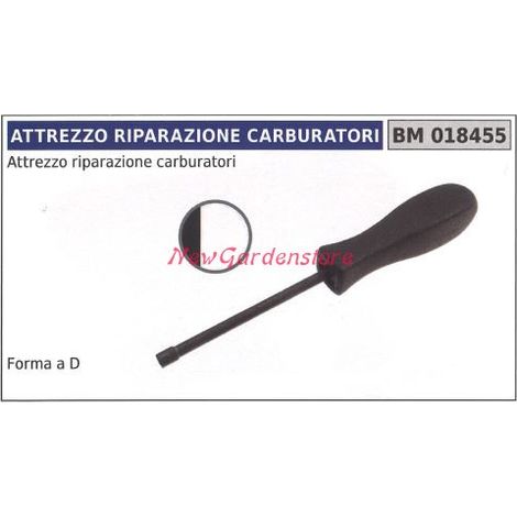 NEW GARDEN STORE Vergaser-Reparaturwerkzeug D-Form 018455