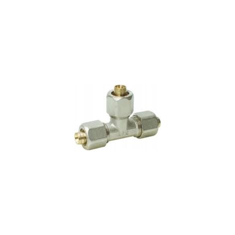 Sanitas Raccord Té 26-20-26 - PEX Ageva - Durable - Haute Qualité - Facile Installer