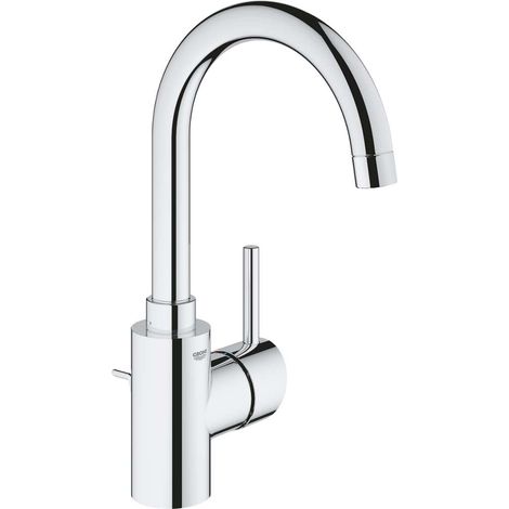Grohe – Mitigeur de lavabo Concetto monocommande bec haut – Hauteur 300 mm – Débit 13 l/min – Installation rapide – Cartouche céramique 35 mm