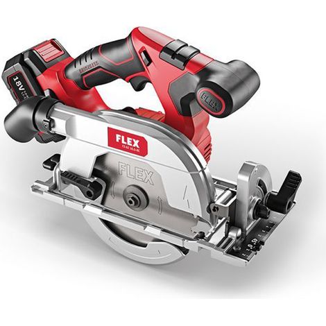 Coffret scie circulaire sur accu 18V - Flex (1/5)