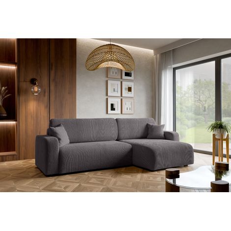 Canapé d'Angle avec fonction de couchage Piano XL du fabricant Grey