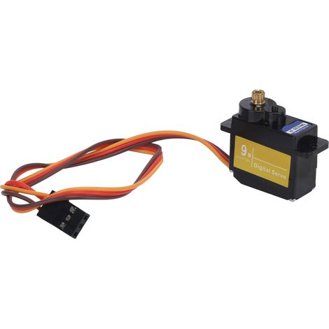 Lot de 4 servomoteurs haute efficacité, silencieux et à faible consommation. Installation facile. Micro servo pour robot à aile fixe. (1/5)