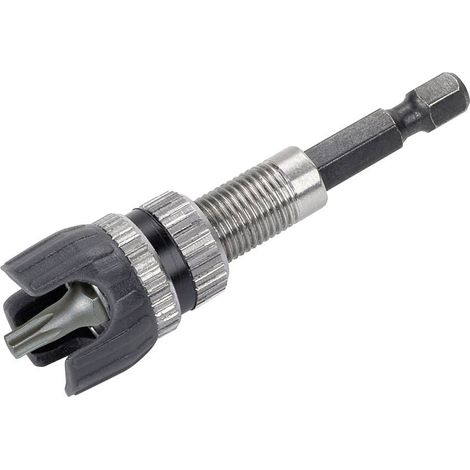 Wolfcraft – Porte-embout magnétique 1/4" (6.3 mm) – Pour visseuse – Spécificités : entraînement cliquet – Usage professionnel (1/5)