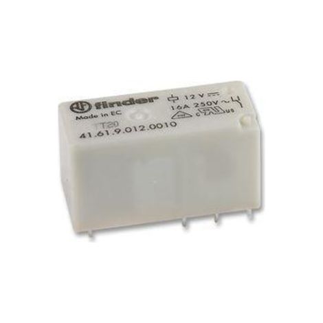 Relè Finder 9vdc 1cto commutato 16a/250vac 41.61.9.009.0010