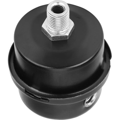 Silencieux en fer 1/4", silencieux 12,5 mm, accessoires pour compresseur d'air