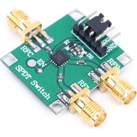 Module de commutation RF 3-5 V, unipolaire, bipolaire, impédance d'entrée/sortie 50 ohms, interface SMA, HMC349 (1/5)